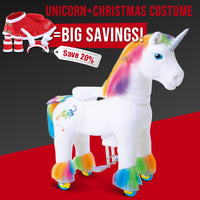 PonyCycle, Inc. Save 20% on Christmas Costume - Model X Ride on Pony with Christmas Costume