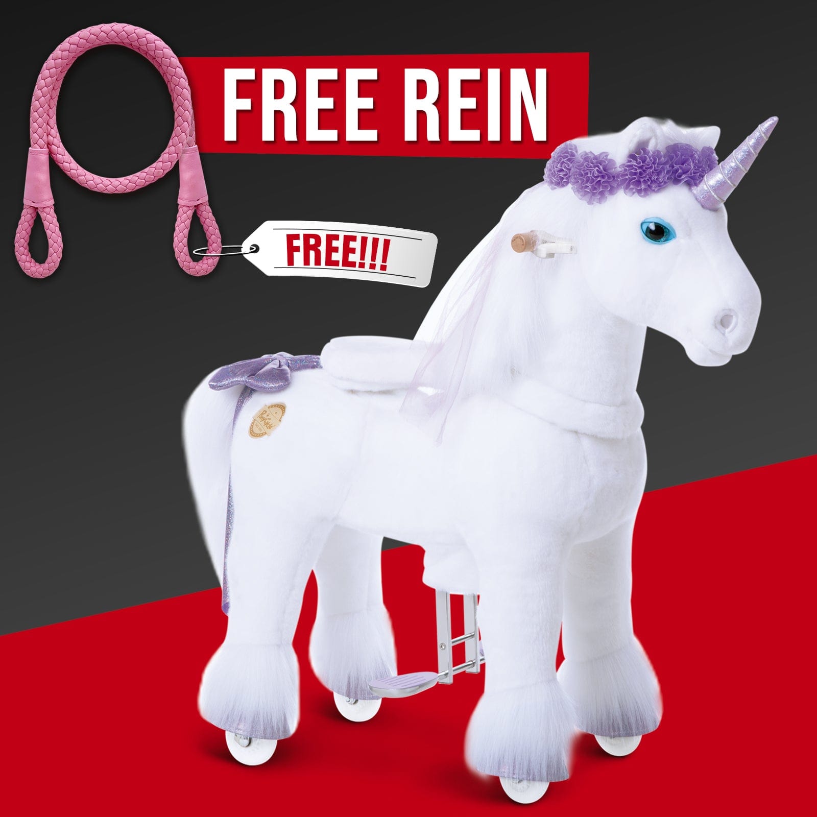 PonyCycle, Inc. Save 30% on Rein - Model X Ride on Pony with Rein