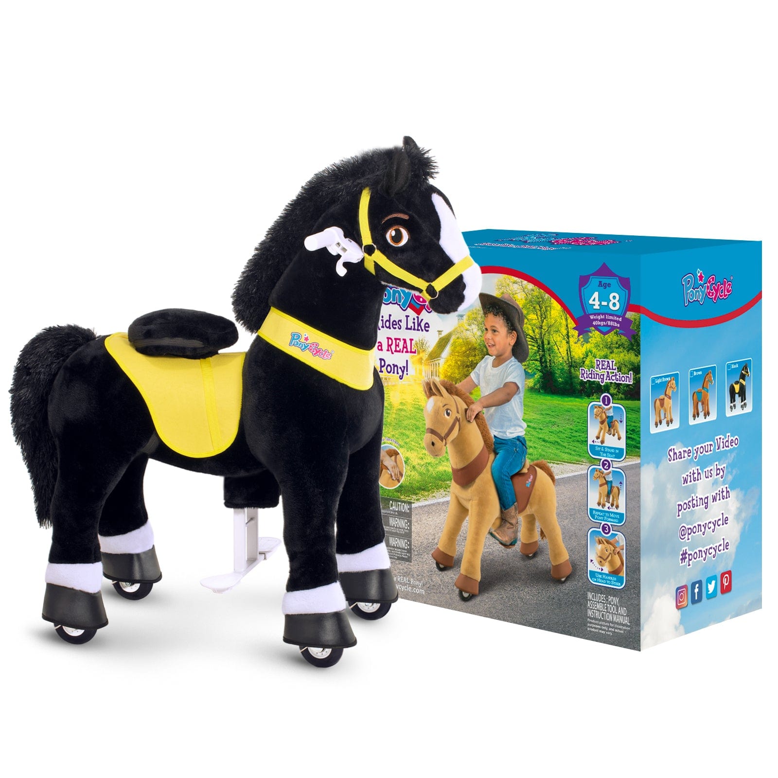 PonyCycle, Inc. ride on toy Kids Ride Toys Model E®