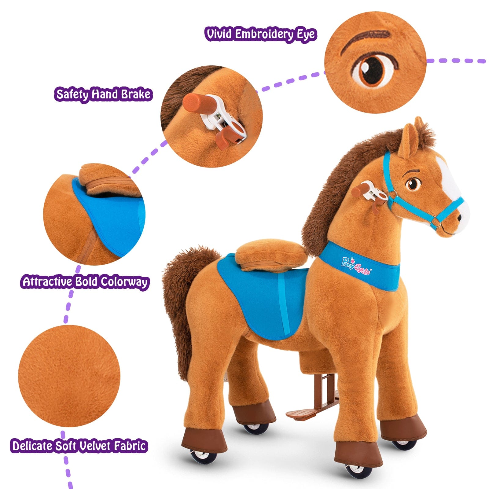 PonyCycle, Inc. ride on toy Kids Ride Toys Model E®