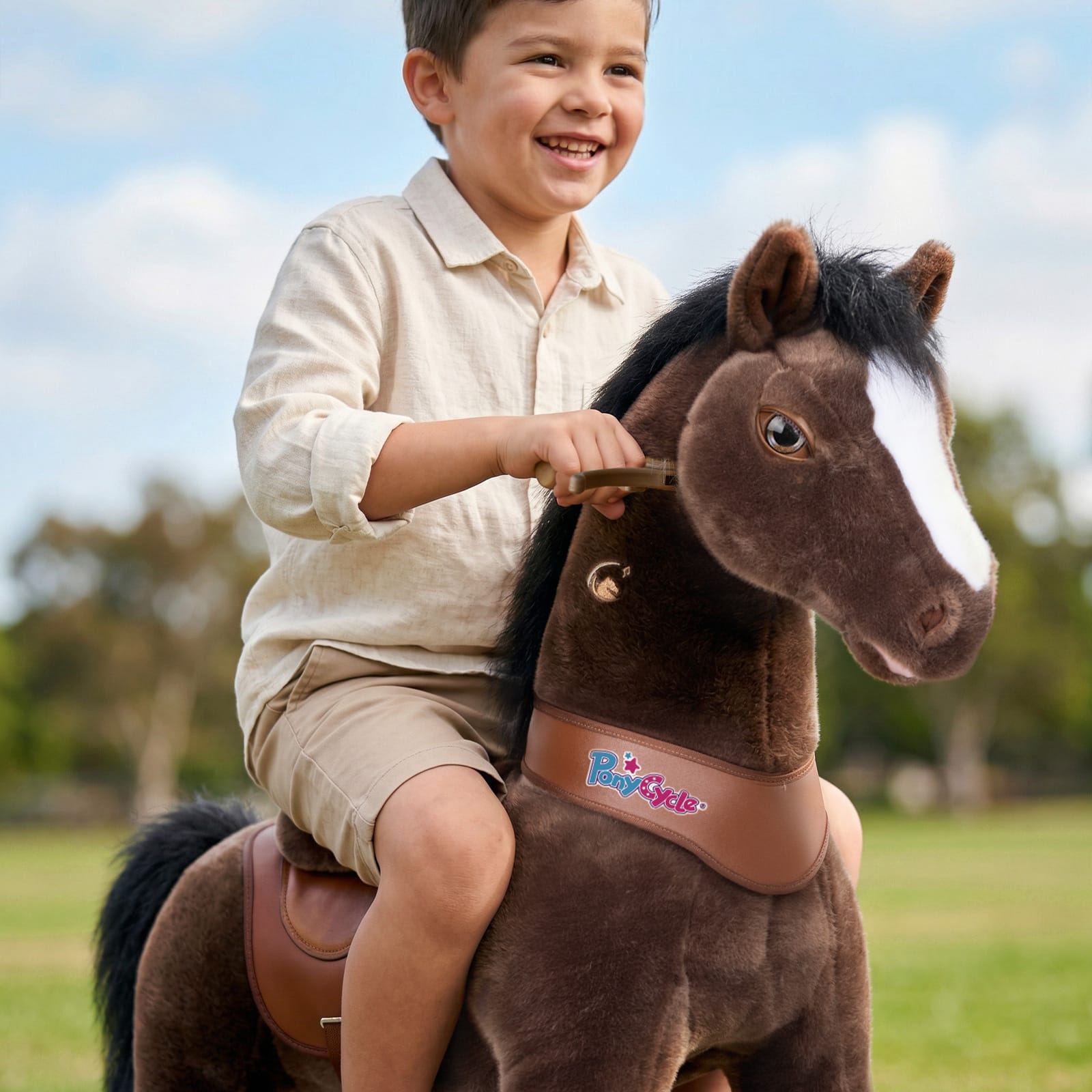 Chocolate Brown-Size 4 for Age 4-7