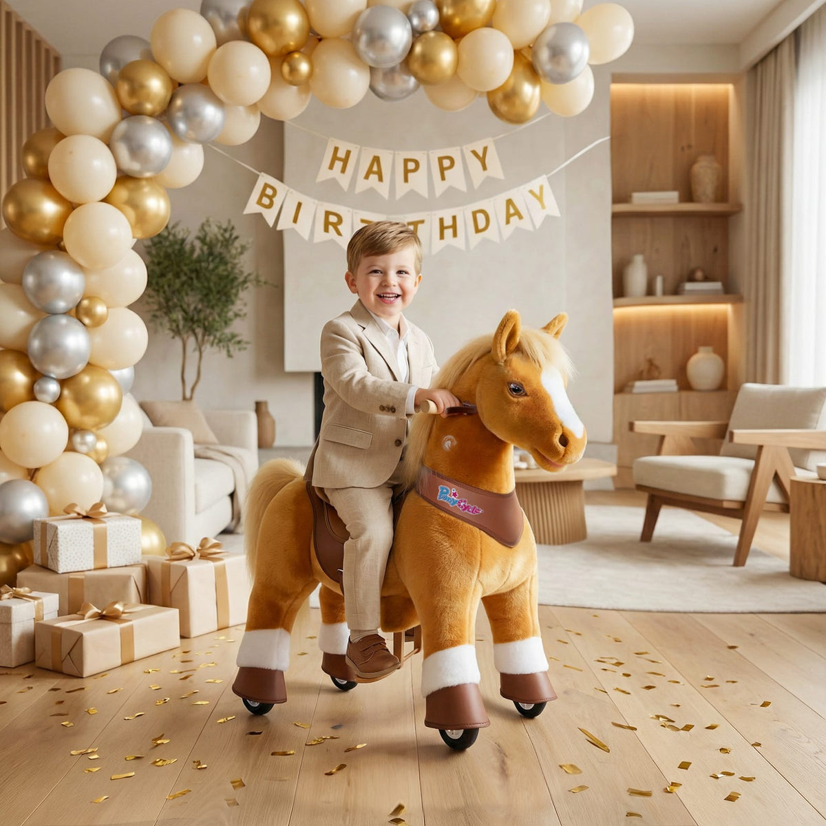 Light Brown-Size 3 for Age 3-4