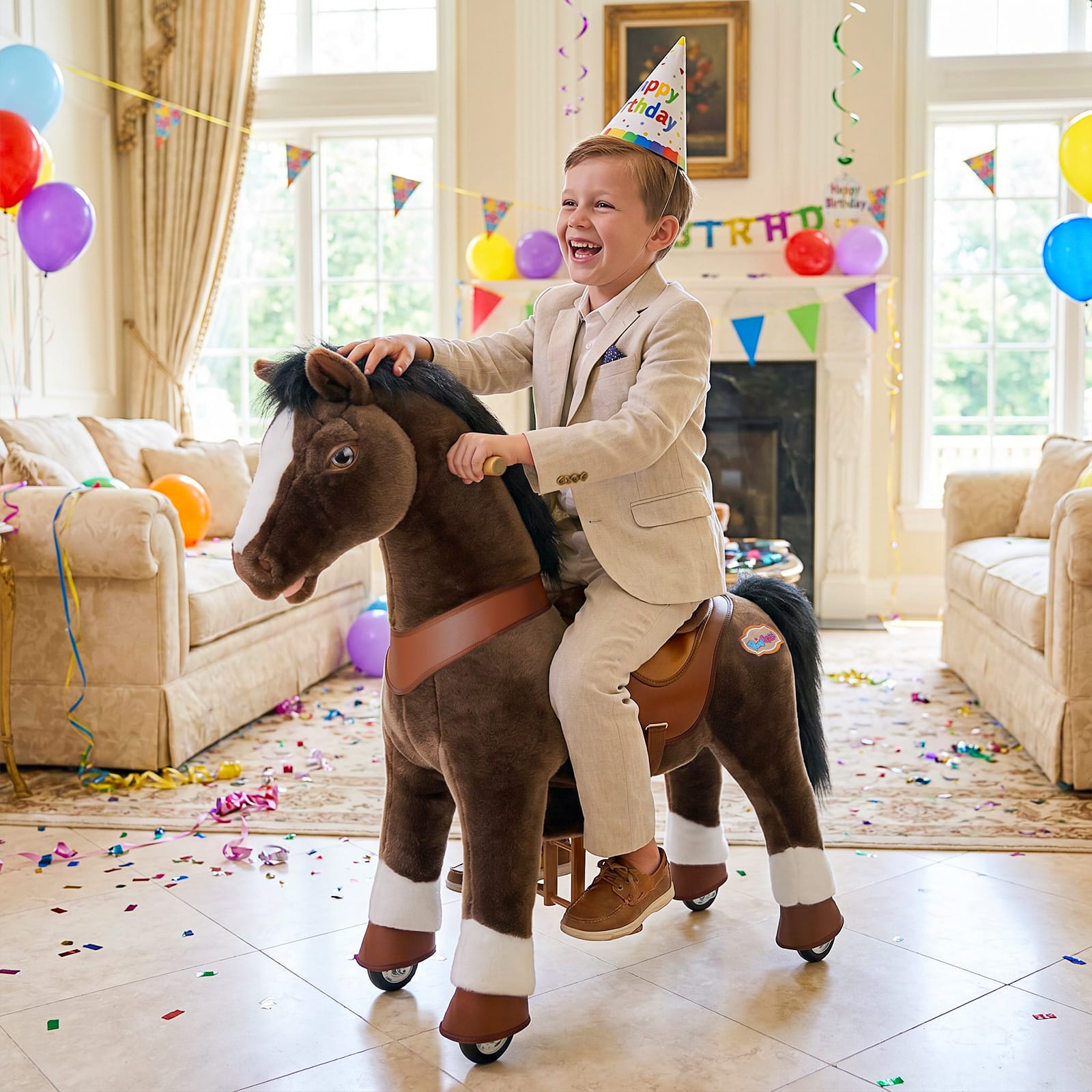 PonyCycle, Inc. ride on horse Model Y® Rideable Toys for Kids