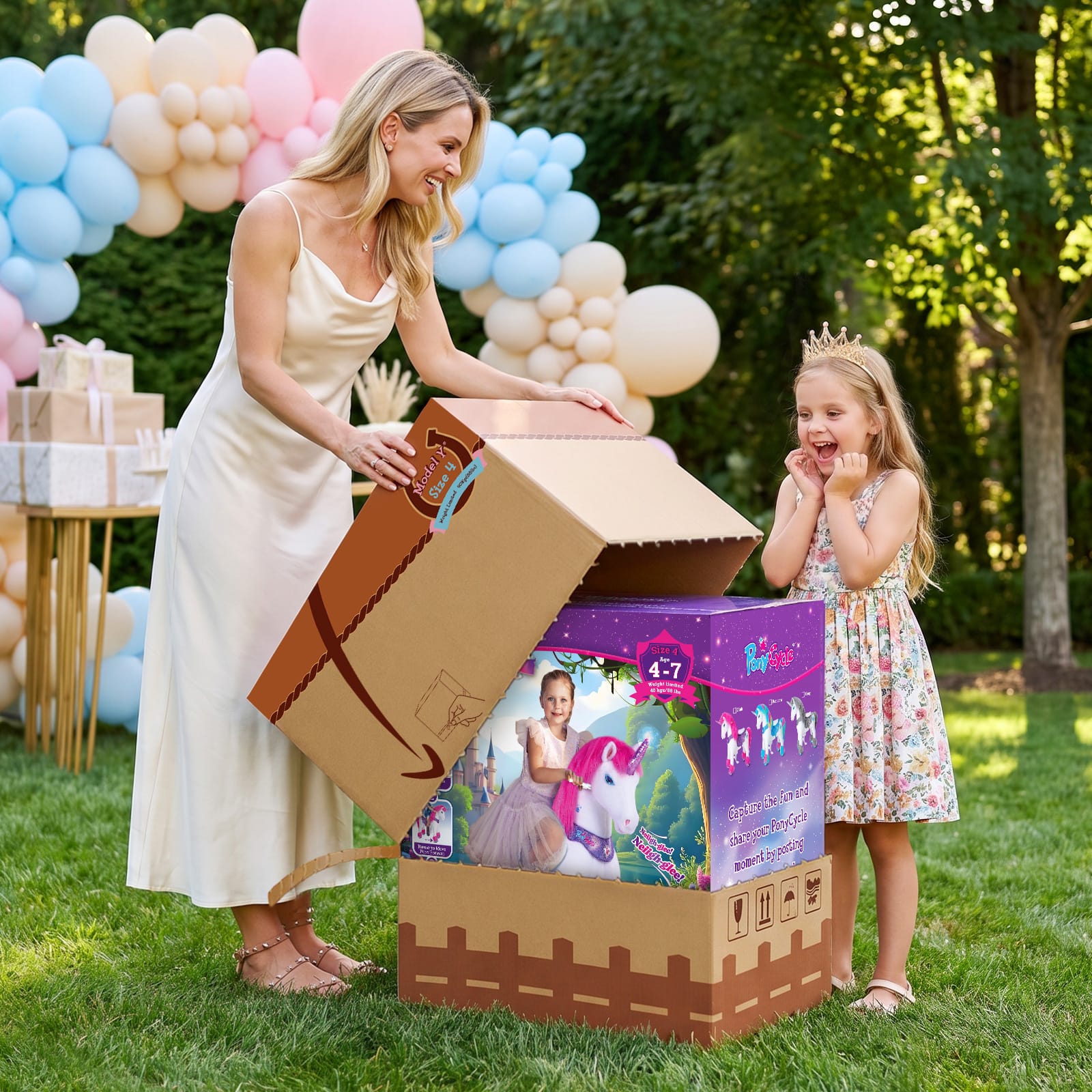 PonyCycle, Inc. ride on horse Model Y® Rideable Toys for Kids