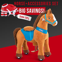 PonyCycle, Inc. ride on toy Save 30% on Christmas Costume - Model E Ride On Horse with Christmas Costume