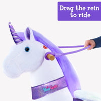 PonyCycle, Inc. ride on horse unicorn accessories Purple Rein