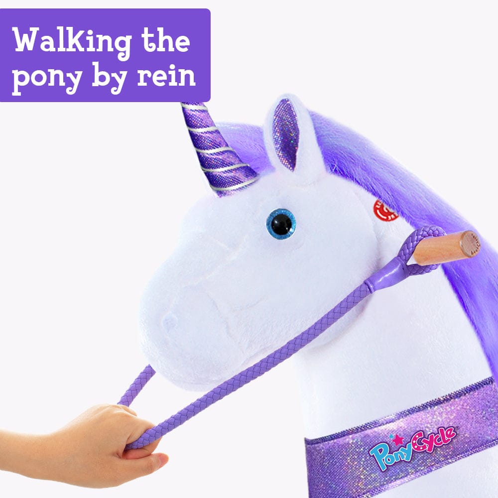 PonyCycle, Inc. ride on horse unicorn accessories Purple Rein