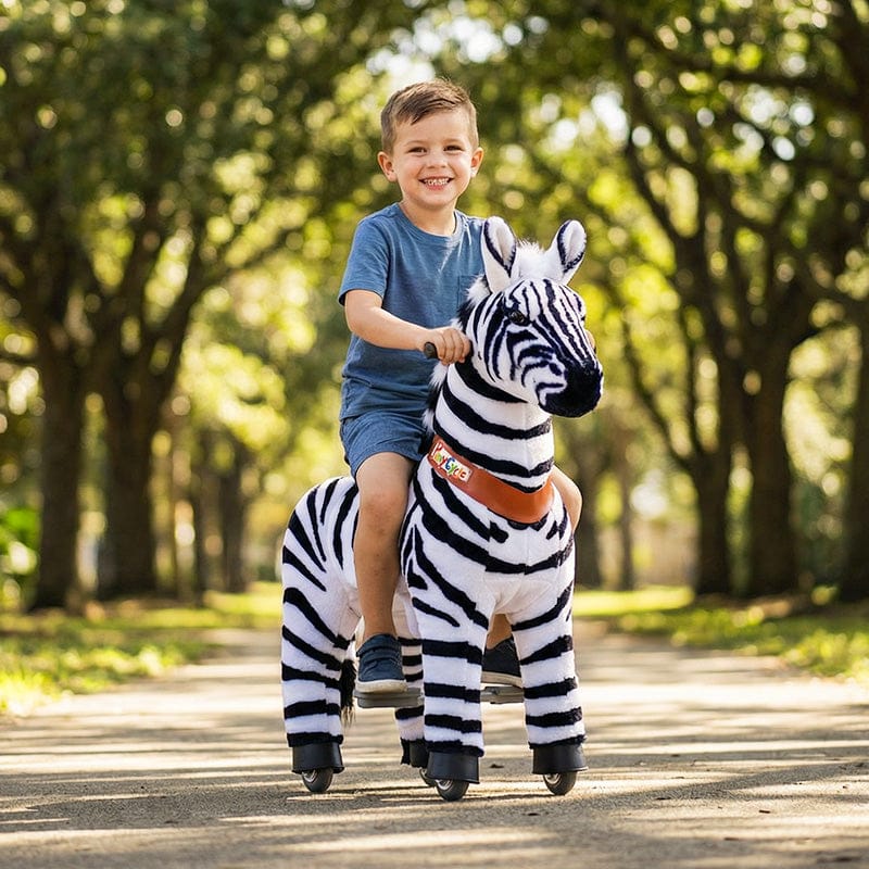 PonyCycle, Inc. Model T Size 3 Zebra for Age 3-5