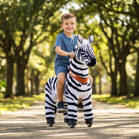 PonyCycle, Inc. Model T Size 3 Zebra for Age 3-5