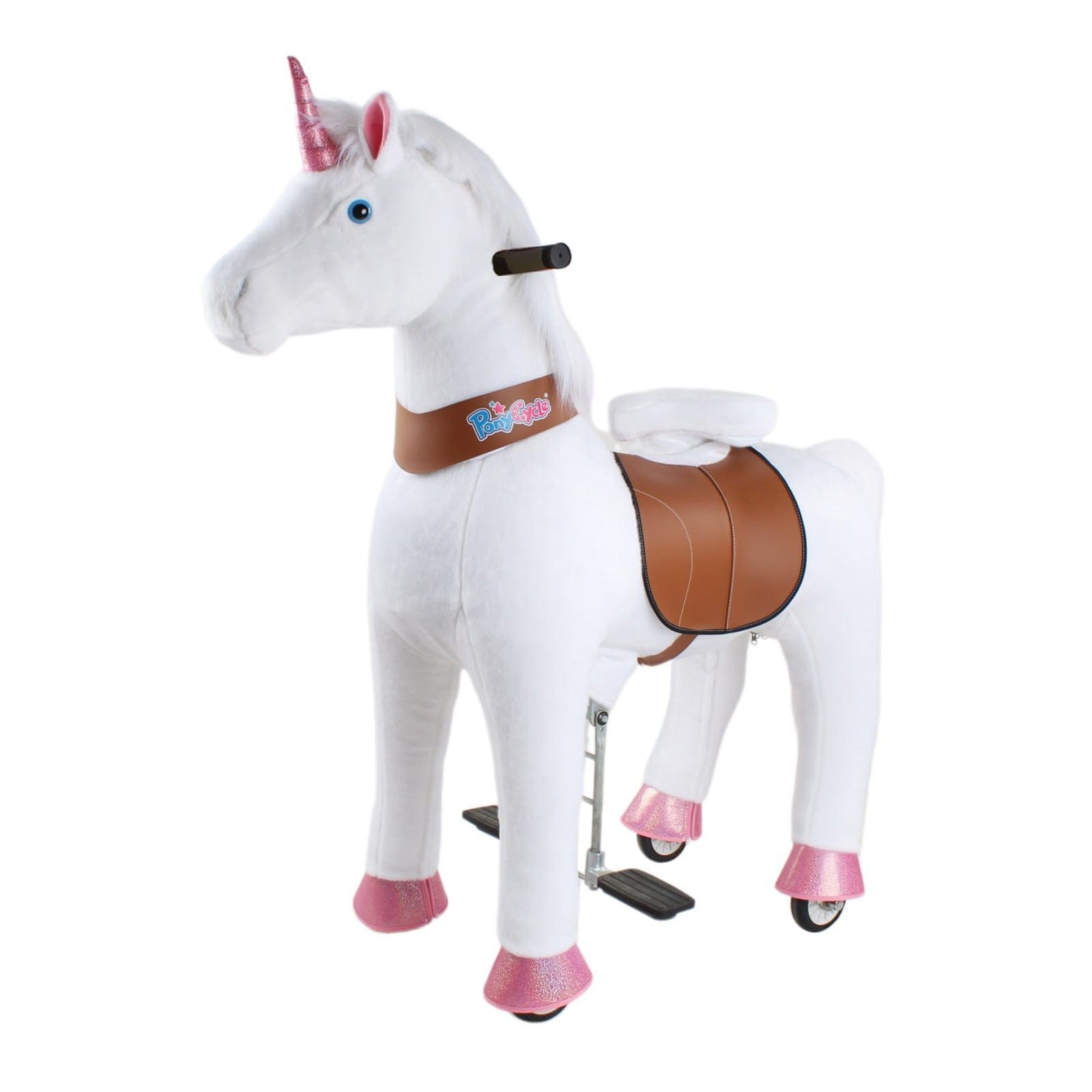 PonyCycle, Inc. White Unicorn Model T for Age 9+