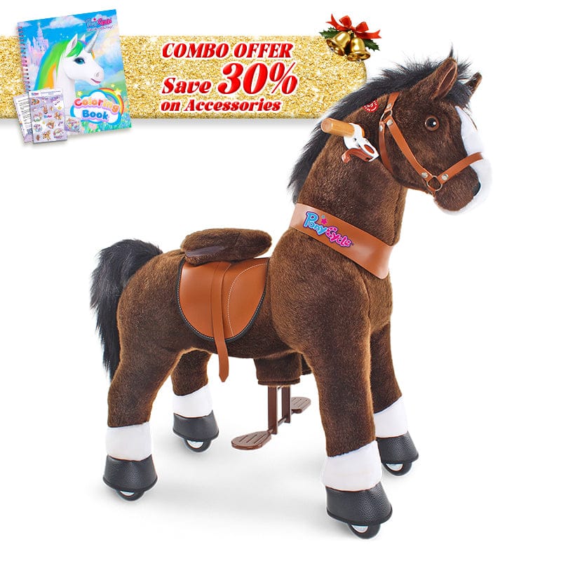 Save 30% on Accessories - Model U® Ride on Pony With Accessory PonyCycle®