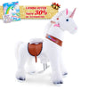 PonyCycle, Inc. White / Size 3 for Age 3-5 / Coloring Book Save 30% on Accessories - PonyCycle® Model U Ride on Pony With Accessory