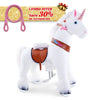 PonyCycle, Inc. White / Size 3 for Age 3-5 / Pink Rein Save 30% on Accessories - PonyCycle® Model U Ride on Pony With Accessory