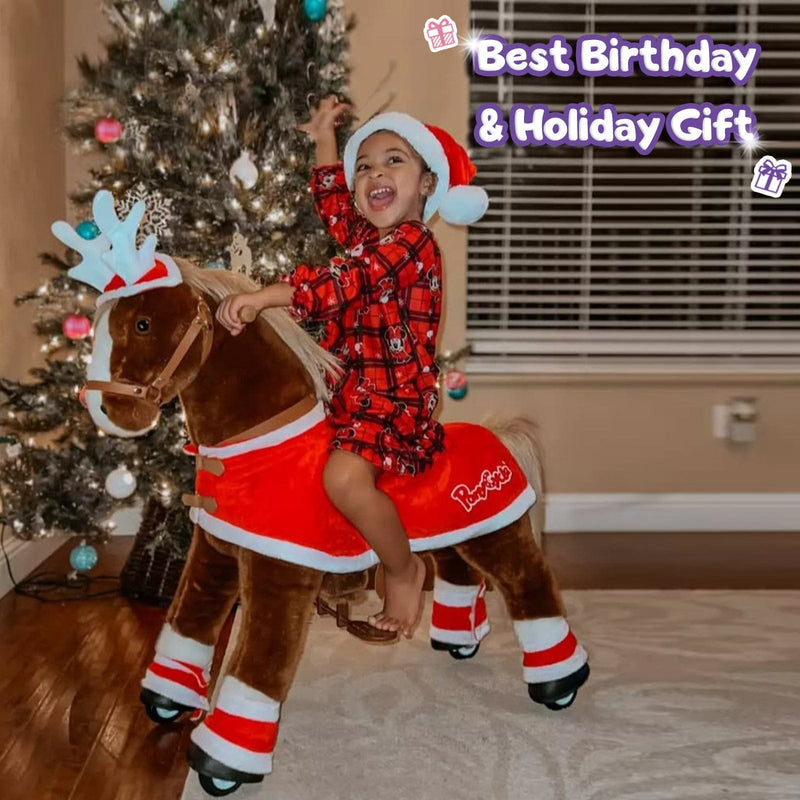 PonyCycle, Inc. Ride-On Pony Age 3-4 Brown Model U®