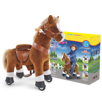PonyCycle, Inc. Model U® Horse Ride-On Toy Age 3–4 – Brown