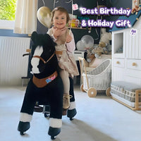 PonyCycle, Inc. Model U® Horse Ride-On Toy Age 3–4 – Black