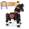 PonyCycle, Inc. Black / Size 3 for Age 3-5 / Purple Rein Save 30% on Accessories - PonyCycle® Model U Ride on Pony With Accessory