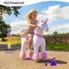 PonyCycle, Inc. Model U® Ride-On Unicorn Age 4-7 Pink