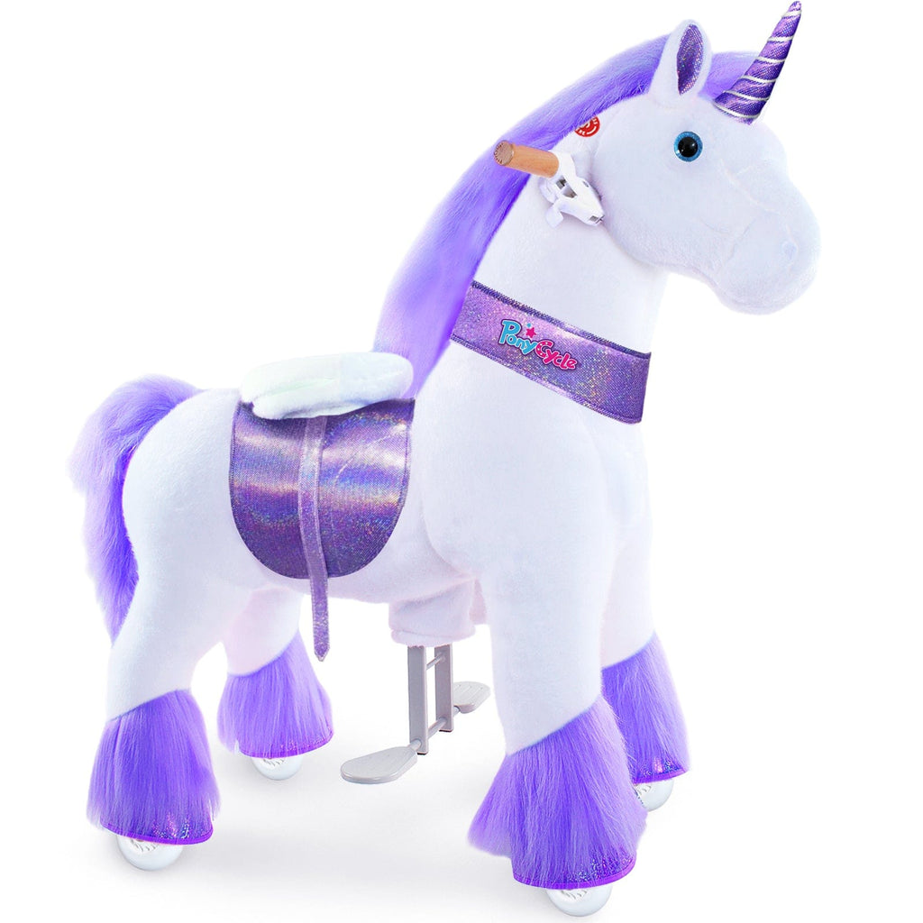 PonyCycle, Inc. ride on horse Purple / Size 4 for Age 4-8 Model U Ride On Pony