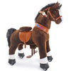 PonyCycle, Inc. ride on horse Chocolate / Size 4 for Age 4-7 Kids Ride on Toys Model U®