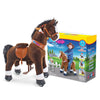 PonyCycle, Inc. Model U Riding Horse Toy Age 4-8 Chocolate