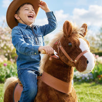 Brown-Size 4 for Age 4-7