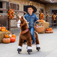 PonyCycle, Inc. Model U® Horse Ride-On Toy Age 4–7 – Brown