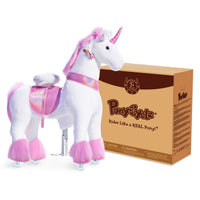 PonyCycle, Inc. Model U® Unicorn Ride-On Toy Age 7+ – Pink