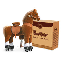 PonyCycle, Inc. Model U® Horse Ride-On Toy Age 7+ – Brown