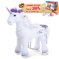 PonyCycle, Inc. Purple / Size 3 for Age 3-4 / Pink Feed & Care Set Save 30% on Accessories -  Model X® Ride on Pony With Accessory PonyCycle®