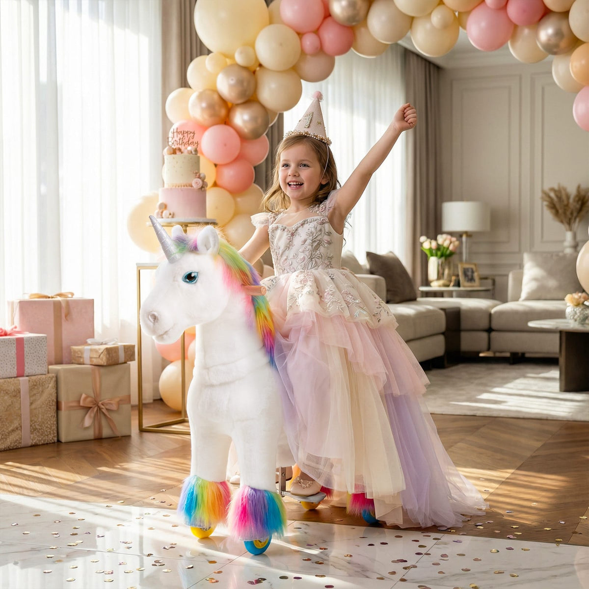 Rainbow-Size 3 for age 3-4