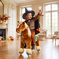 PonyCycle, Inc. Model X® Horse Ride-On Toy Age 3–4 – Brown