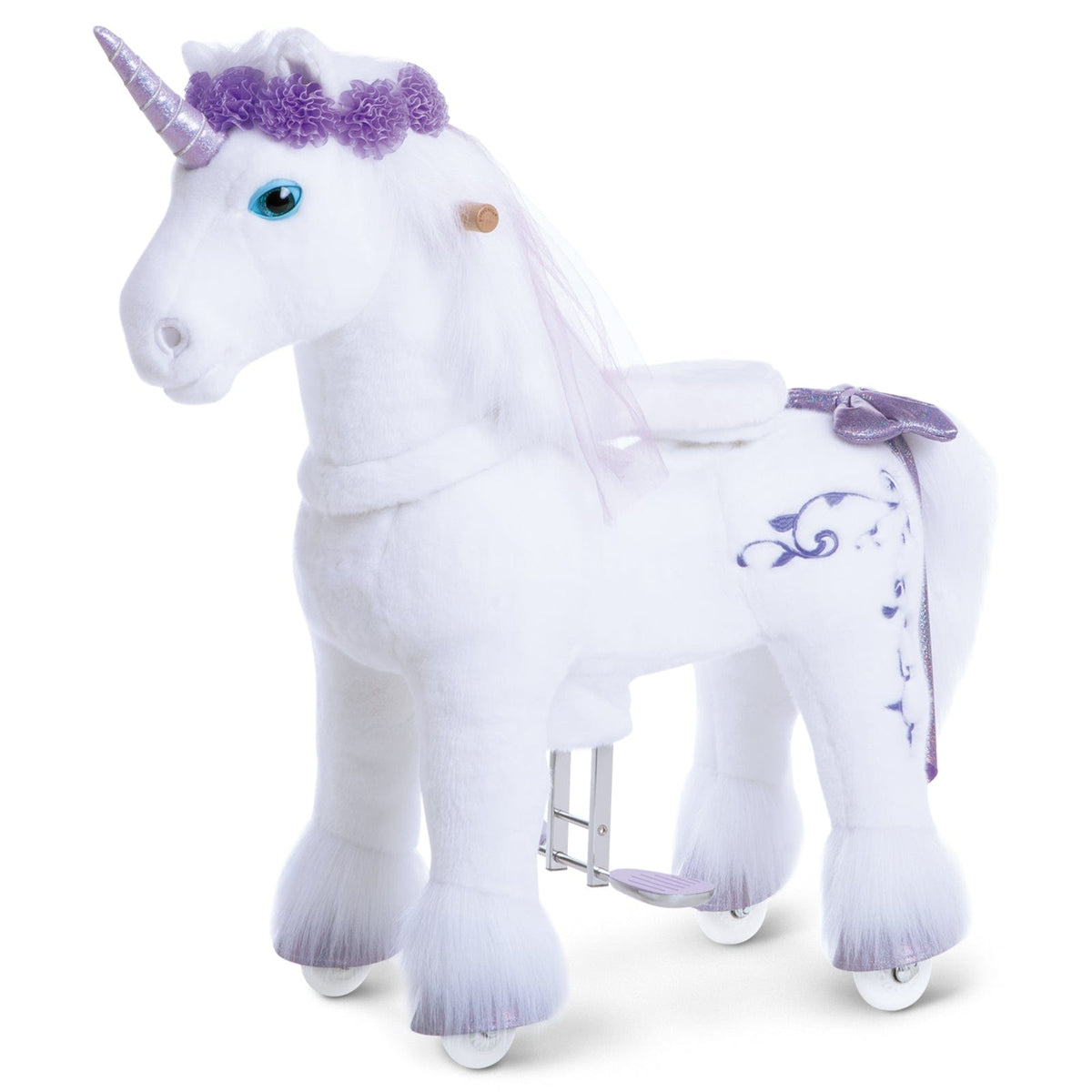 PonyCycle, Inc. Purple Unicorn for Age 4-8 Model X