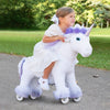 PonyCycle, Inc. Model X® Purple Ride on Unicorn for Age 4-7