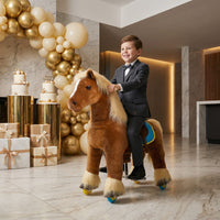 Brown-Size 4 for age 4-7