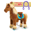 PonyCycle, Inc. Brown / Size 4 for Age 4-7 / Purple Rein Save 30% on Accessories -  PonyCycle® Model X® Ride on Pony With Accessory