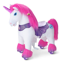 PonyCycle, Inc. ride on horse Pink / Size 3 for Age 3-4 Model Y® Rideable Toys for Kids