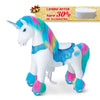 PonyCycle, Inc. Rainbow / Size 3 for Age 3-5 / Pedal Pad Save 30% on Accessories - PonyCycle® Model Y Ride on Pony With Accessory