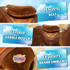 PonyCycle, Inc. Model Y Brown Horse Rideable Toy for Age 3-4