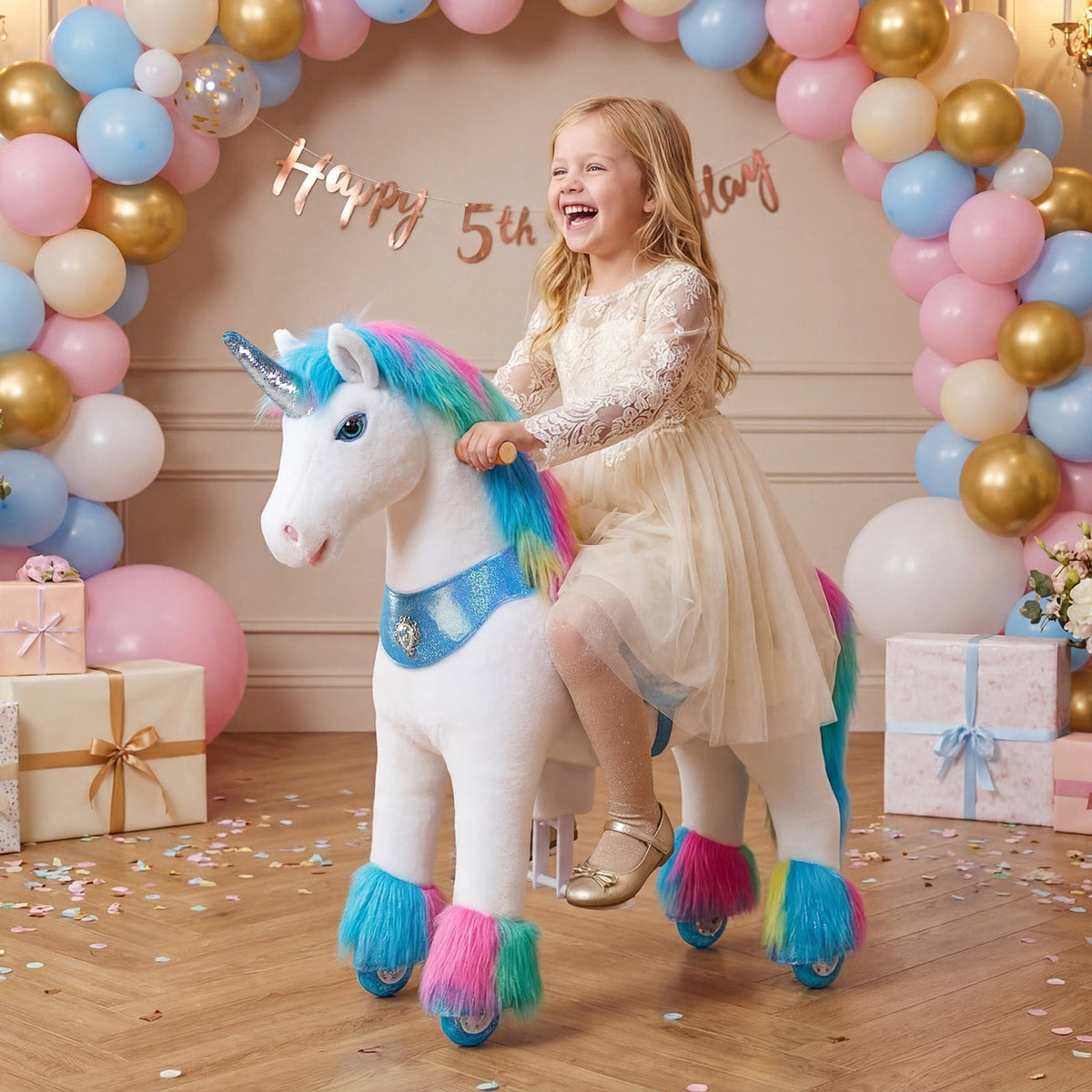 Rainbow-Size 4 for Age 4-7