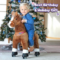 PonyCycle, Inc. ride on horse Free Brush Ribbon Set With Horse Purchase - Black Friday Set