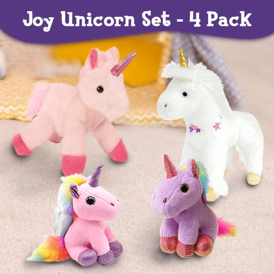 PonyCycle, Inc. Joy Unicorn Set - 4 Pack - S1-101