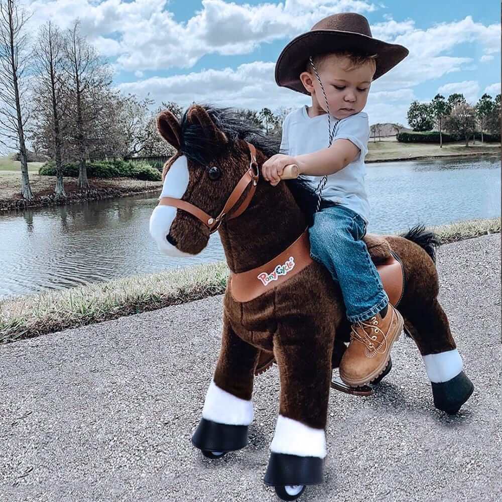 PonyCycle PonyCycle U Chocolate Brown Horse for Age 4-9