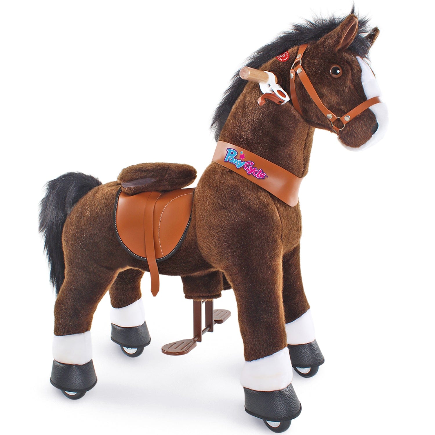 PonyCycle, Inc. ride on horse Chocolate / Size 3 for Age 3-5 Ride on Horse