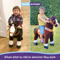 PonyCycle, Inc. Ride-on Horse toy Age 3-5 Chocolate