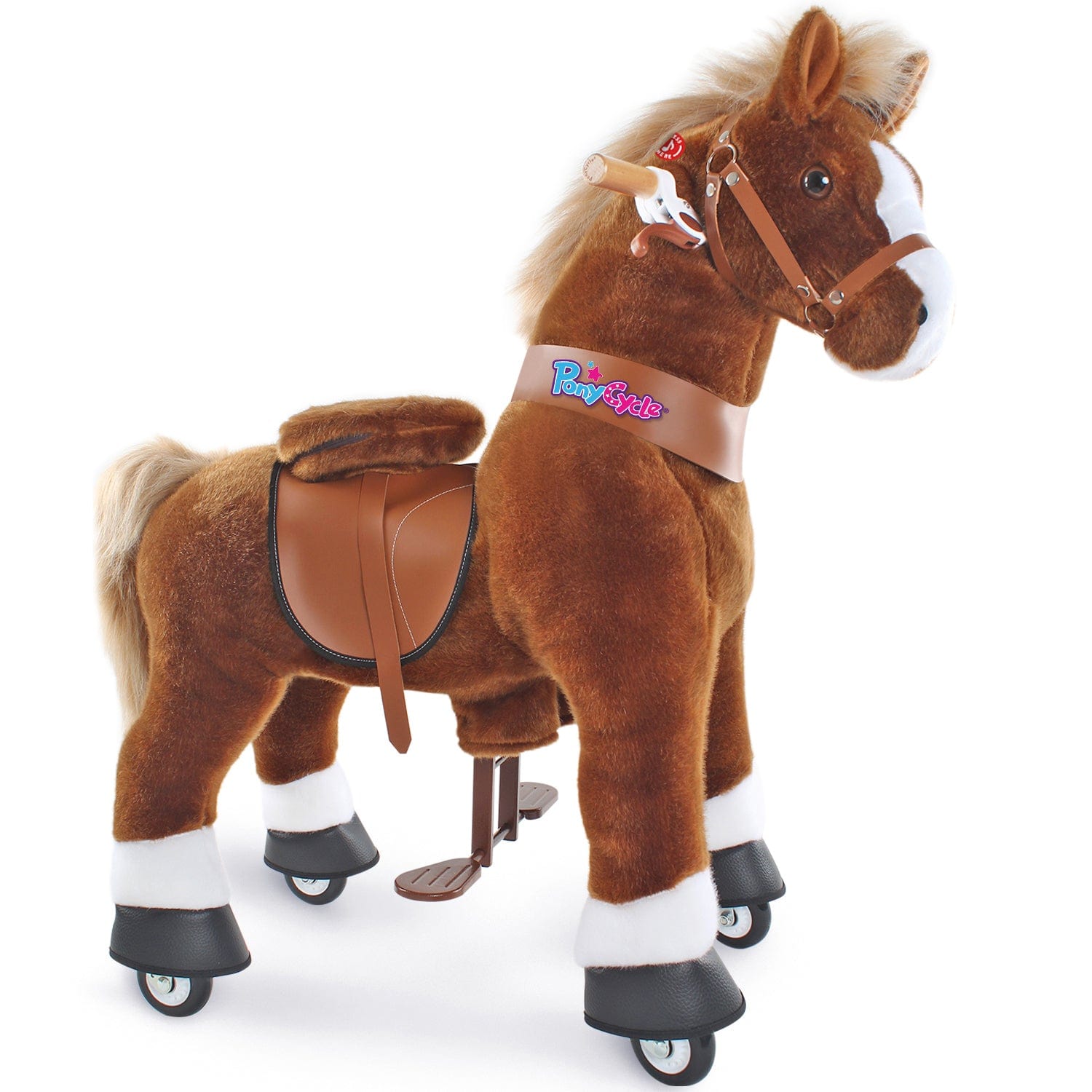 PonyCycle, Inc. ride on horse Brown / Size 3 for Age 3-5 Ride on Horse