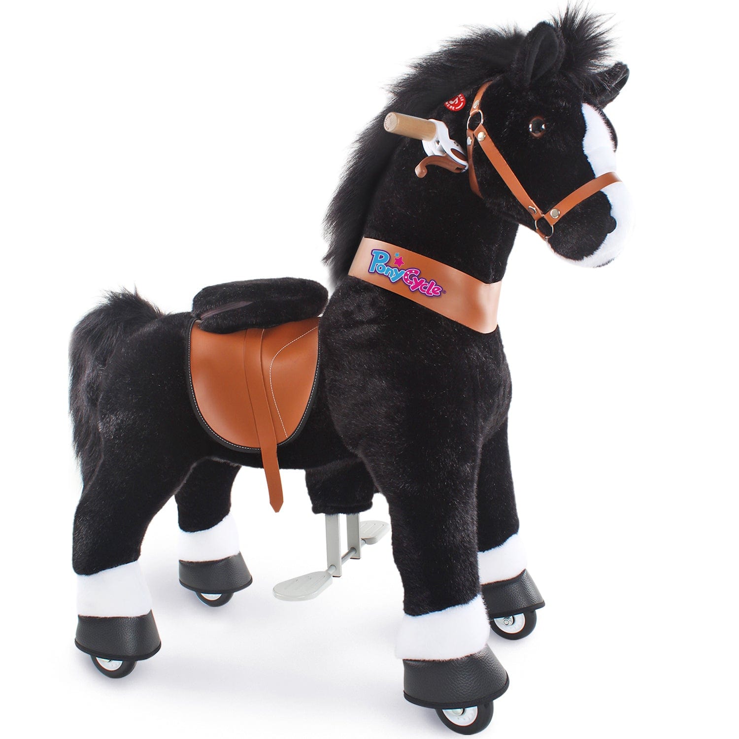 PonyCycle, Inc. ride on horse Black / Size 3 for Age 3-5 Ride on Horse