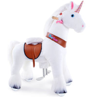 PonyCycle, Inc. ride on toy White / Size 4 for Age 4-8 Ride on Unicorn