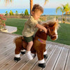 PonyCycle, Inc. Model U Ride-On Pony Toy Age 4-8 Brown