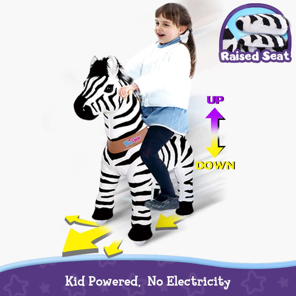 Model U Ride On Animal Zebra Age 4 8